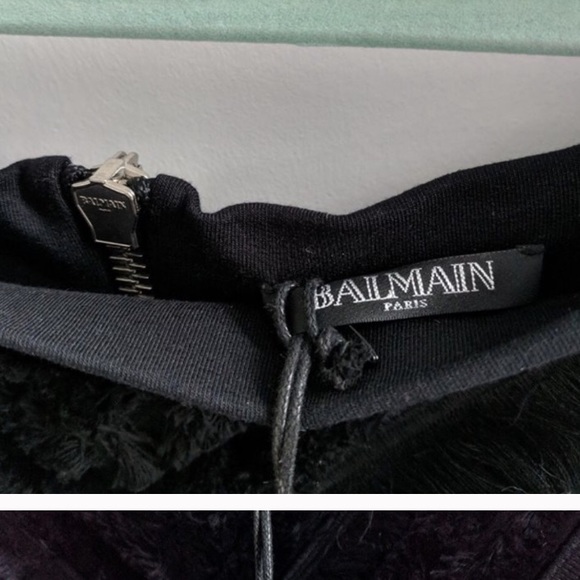 ❌SOLD❌Balmain Fringe Chevron Mini Skirt - Picture 8 of 8